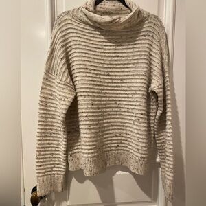 Madewell Wide Ribbed Knit Turtleneck Sweater